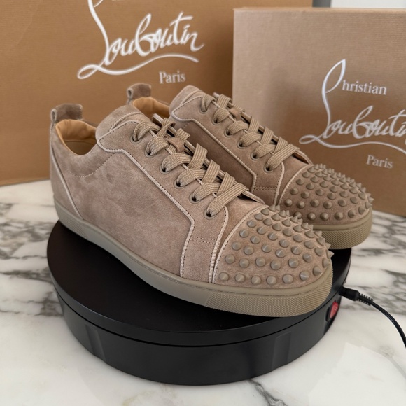 Christian Louboutin 3160934 Men\'s Louis‎ Junior spikes Orlato Flats, 43